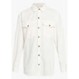 Roxy Roxy Women's Let It Corduroy Shirt Camel XS Womens Long Sleeve Shirts