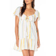 Roxy Roxy Women's Salty Breeze Mini Dress - Egret Egret S Womens Dresses