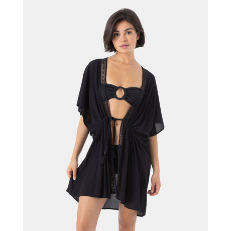 Roxy Roxy Women's Sun Kissed Kimono White XS Womens Short Dresses