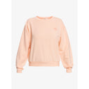 Roxy Roxy Women's Surfing By Moonlight Fleece Peach Parfait S Womens Pull Over Hoodies