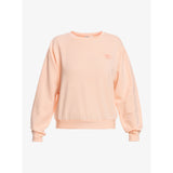 Roxy Roxy Women's Surfing By Moonlight Fleece Peach Parfait S Womens Pull Over Hoodies