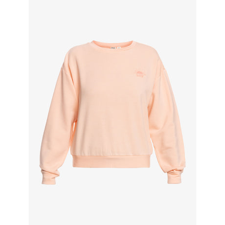 Roxy Roxy Women's Surfing By Moonlight Fleece Peach Parfait S Womens Pull Over Hoodies