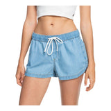 Roxy Roxy Women's New Impossible Denim Short Light Blue S Womens Jean Shorts