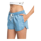 Roxy Roxy Women's New Impossible Denim Short Light Blue S Womens Jean Shorts