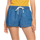 Roxy Roxy Women's New Impossible Denim Short Light Blue S Womens Jean Shorts