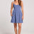 Saltwater Luxe Saltwater Luxe Women's Jazmyn Mini Dress - Dusty Blue Dusty Blue XS Womens Short Dresses