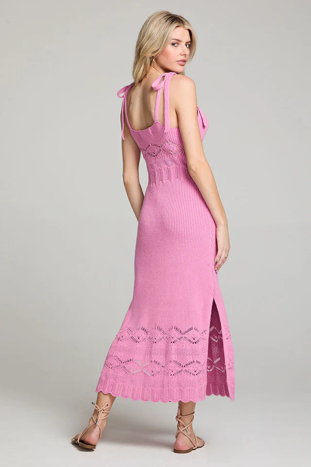 Saltwater Luxe Saltwater Luxe Women's Harison Midi Dress - Azalea Azalea XS Womens Long Dresses