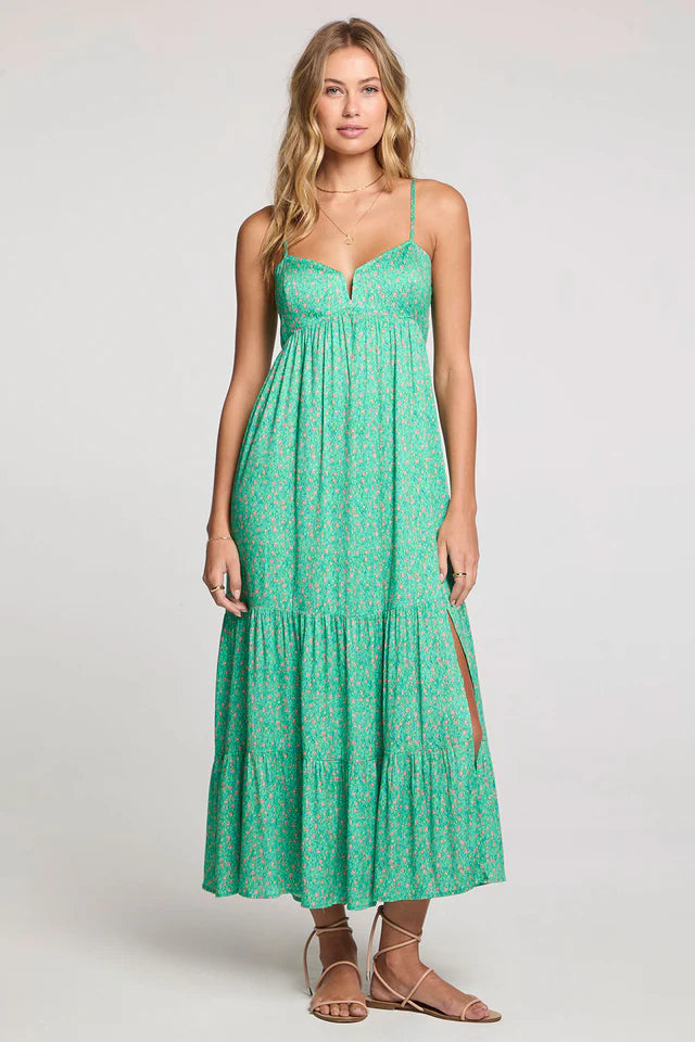 Saltwater Luxe Saltwater Luxe Women's Seren Midi Dress Multi XS Womens Dresses