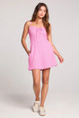 Saltwater Luxe Saltwater Luxe Women's Deliah Mini Dress - Dahlia Dahlia XS Womens Short Dresses