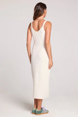 Saltwater Luxe Saltwater Luxe Women's Elowena Midi Dress - Salt Salt XS Womens Long Dresses