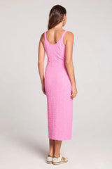 Saltwater Luxe Saltwater Luxe Women's Elowena Midi Dress - Dahlia Pink Dahlia Pink S Womens Long Dresses