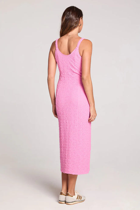 Saltwater Luxe Saltwater Luxe Women's Elowena Midi Dress - Dahlia Pink Dahlia Pink S Womens Long Dresses