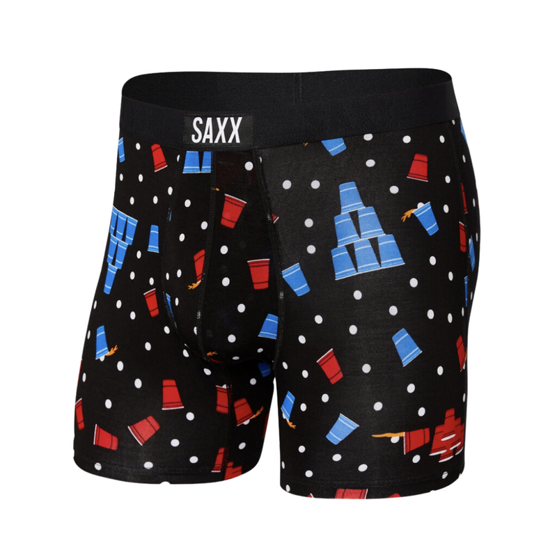SAXX Mens Vibe Boxer Briefs