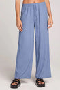 Saltwater Luxe Saltwater Luxe Women's Woven Pull On Pant - Worn Blue Worn Blue S Womens Pants and Jeans