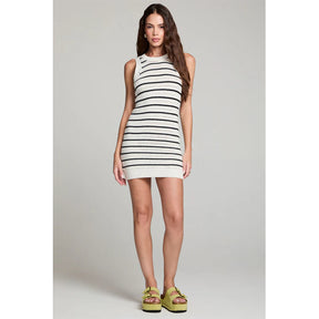 Saltwater Luxe Saltwater Luxe Women's Blakke Mini Dress Natural XS Womens Short Dresses
