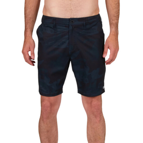 Salty Crew Salty Crew Men's Drifter 2 Perforated Hybrid Shorts Khaki 30 Mens Hybrid Land and Sea Shorts