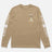 Salty Crew Salty Crew Tailed LS Sunshirt Khaki S Mens Long Sleeve T-Shirts