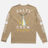 Salty Crew Salty Crew Tailed LS Sunshirt Khaki S Mens Long Sleeve T-Shirts