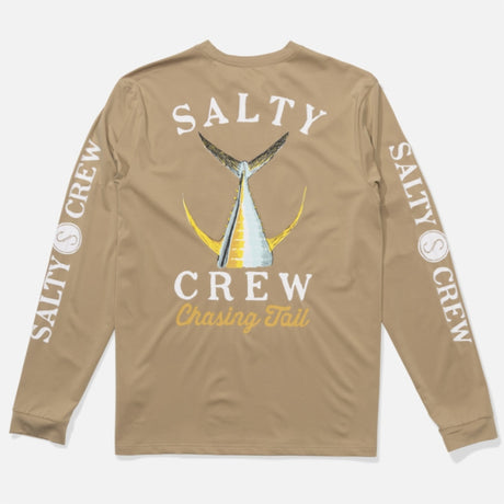 Salty Crew Salty Crew Tailed LS Sunshirt Khaki S Mens Long Sleeve T-Shirts