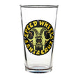 Santa Cruz Santa Cruz Pint Glass SW Skull Clear One Size Glasswear