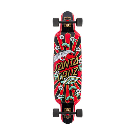 Santa Cruz Santa Cruz Drop Down Crane Dot Crane Dot 9.5 X 37.52 Longboard Deck - Drop Deck
