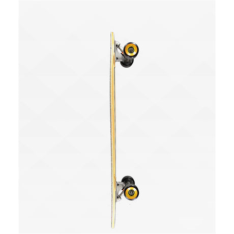 Santa Cruz Santa Cruz Pintail Oval Flame Lava Dot Multi 9.2 X 33 Longboard Deck - Top Mount Deck