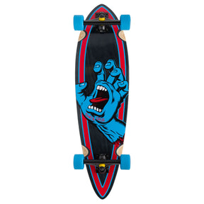 Santa Cruz Santa Cruz Pintail Screaming Hand Screaming Hand 9.2 X 33 Longboard Cruiser - 27 to 32 Inches