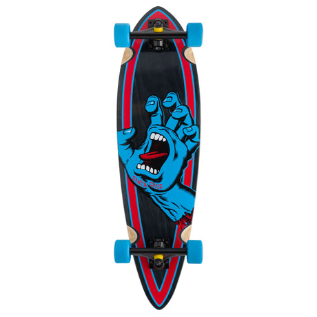 Santa Cruz Santa Cruz Pintail Screaming Hand Screaming Hand 9.2 X 33 Longboard Cruiser - 27 to 32 Inches