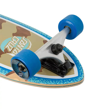 Santa Cruz Santa Cruz Pintail Stipple Wave Dot Stipple Wave Dot 9.2 X 33 Longboard Cruiser - 27 to 32 Inches