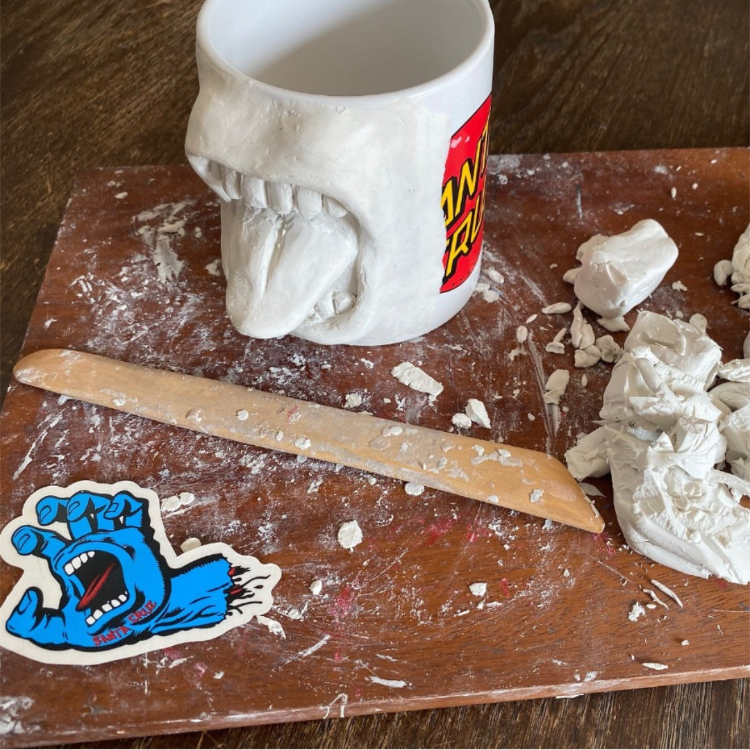 Santa Cruz Santa Cruz Screaming Mug Blue OS Glasswear
