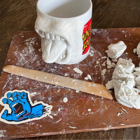 Santa Cruz Santa Cruz Screaming Mug Blue OS Glasswear
