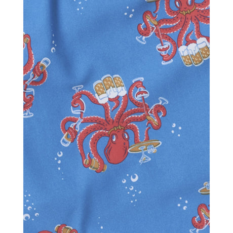 Saxx Saxx Men's Oh Buoy 2N1 Volley 5" - Octopus Bartender-Blue Octopus Bartender-Blue M Mens Elastic Casual Trunks