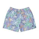 Saxx Saxx Men's Oh Buoy 2N1 Volley 5" - Xanadu-Lavender Xanadu-Lavender S Mens Elastic Casual Trunks