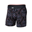 Saxx Saxx Men's Vibe Xtra Soft Comfort Boxer Brief Fly - Skull Brocade- Black Skull Brocade- Black S Mens Boxer Brief Underwear