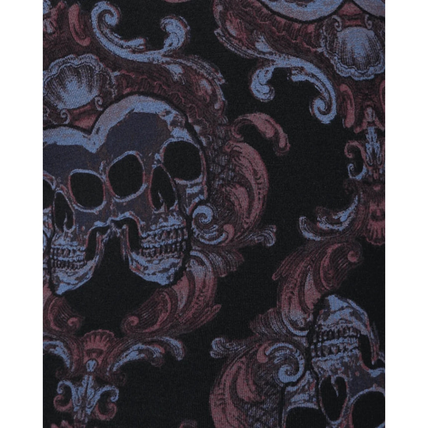Saxx Saxx Men's Vibe Xtra Soft Comfort Boxer Brief Fly - Skull Brocade- Black Skull Brocade- Black S Mens Boxer Brief Underwear
