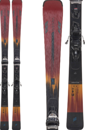 K2 K2 Women's Disruption SC W Quikclik Skis Multi 153 Womens Skis