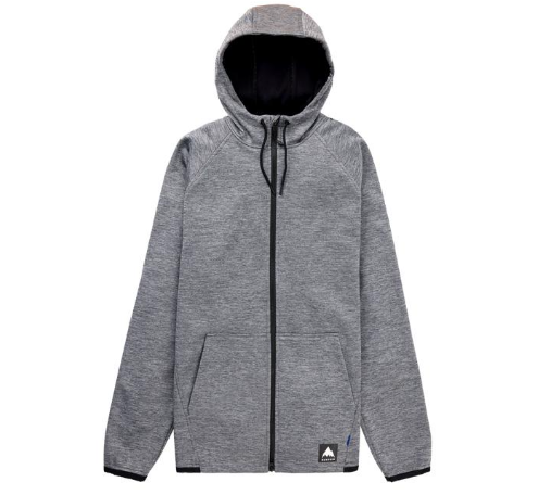 Burton Veste polaire à fermeture éclair complète Crown pour homme