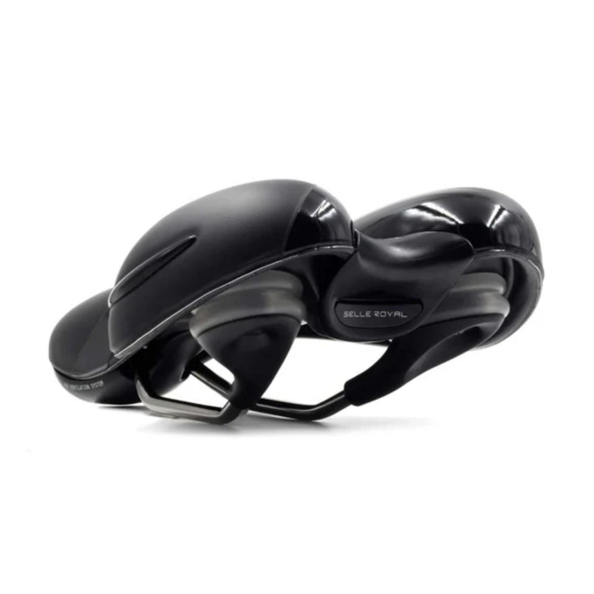 Selle Royal Selle Royal Respiro Moderate Unisex Bike Saddle Black 275mm x 180mm Bike Saddle