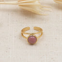 Glee Jewelry Glee Sophia Ring gold/coffee OS Jewelry