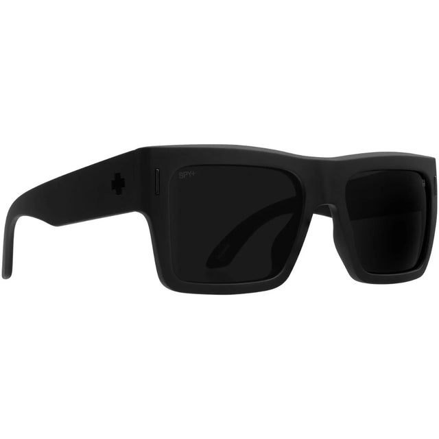 Spy Spy Bowery - Matte Black/ Happy Gray Polar Murdered Out Black Mens Sunglasses Lifestyle