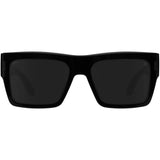 Spy Spy Bowery - Gloss Black/ Happy Gray Polar Murdered Out Black Mens Sunglasses Lifestyle