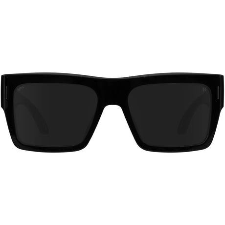 Spy Spy Bowery - Gloss Black/ Happy Gray Polar Murdered Out Black Mens Sunglasses Lifestyle