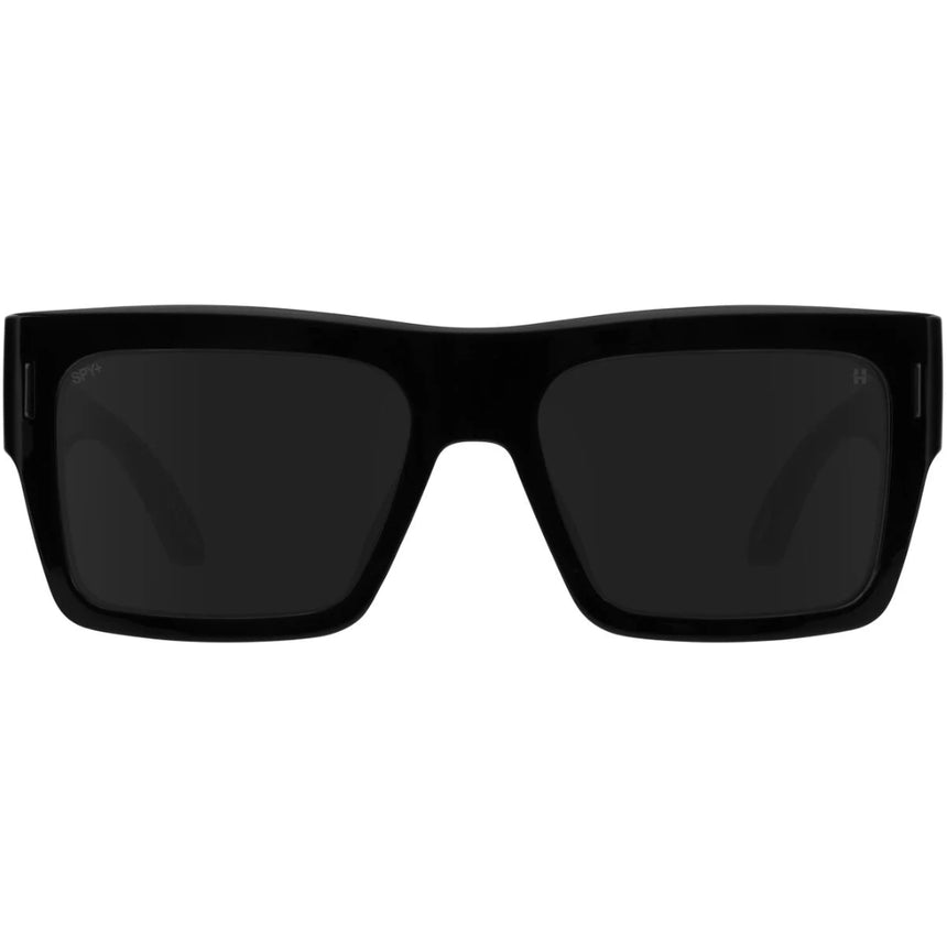 Spy Spy Bowery - Gloss Black/ Happy Gray Polar Murdered Out Black Mens Sunglasses Lifestyle