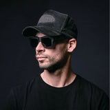 Spy Spy Bowery - Gloss Black/ Happy Gray Polar Murdered Out Black Mens Sunglasses Lifestyle