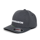 RDS RDS FlexFit Unipanel Wordmark Hat NDK HTHR/GRY/WHT S/M Mens Hats Curved Brim