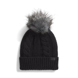 The North Face The North Face Women's Oh Mega Fur Pom Beanie Gardenia White OS Womens Toques