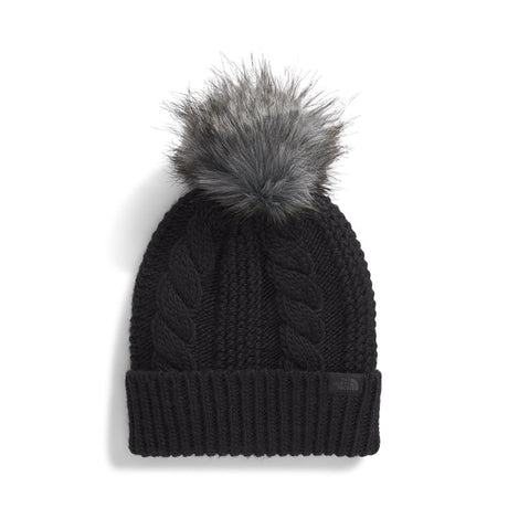 The North Face The North Face Women's Oh Mega Fur Pom Beanie Gardenia White OS Womens Toques