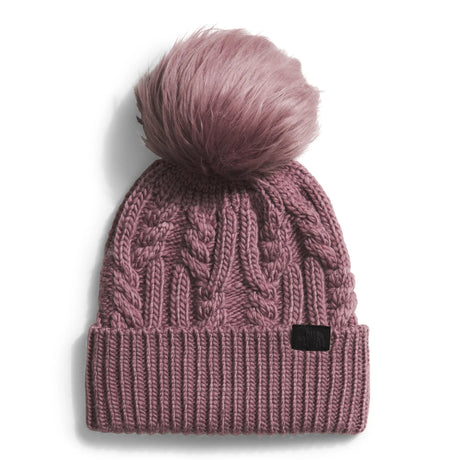 The North Face The North Face Women's Oh Mega Fur Pom Beanie Gardenia White OS Womens Toques