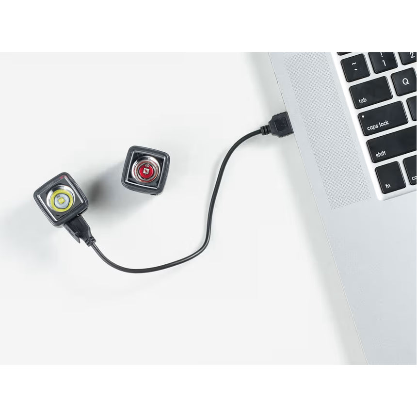 Trek Trek Ion 100 R/Flare R City Bike Light Set Black OS Bike Lights