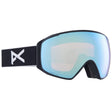 Anon Unisex M4S Goggles (Toric) + Bonus Lens + MFI® Face Mask - Black/Perceive Variable Blue Black/Perceive Variable Blue One Size Mens Goggles Complete